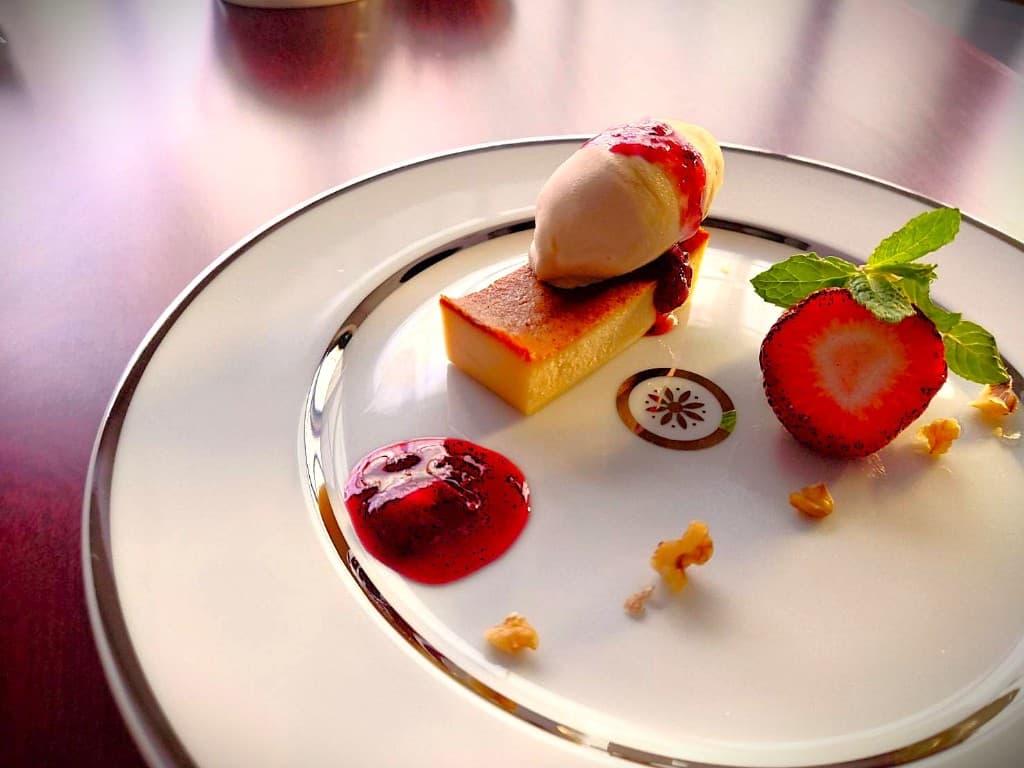 食後のデザートの一例